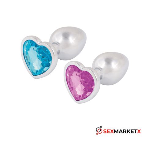 Plug Acostumbrador Anal Met Lico Joya Coraz N Sexmarketx Tienda Online Vendemos Felicidad