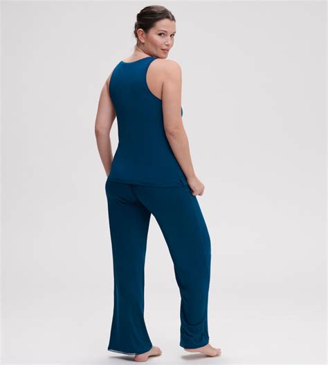 Pantalon Aurore Bleu Poseidon Simone Pérèle Lingerie Sipp