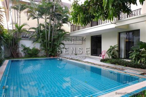 3 Bedroom House For Rent In Ekkamai With Pool Thonglor Ekkamai