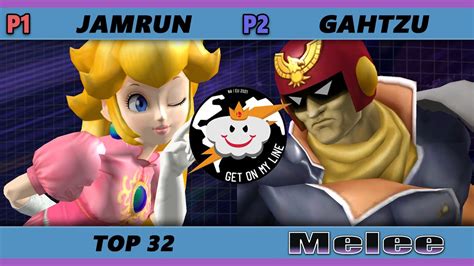 GOML Online 2021 Jamrun Peach Vs Gahtzu Falcon SSBM Melee