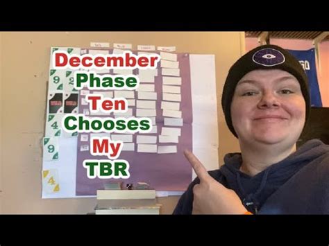 TBR Game Phase 10 Chooses My TBR December TBR YouTube