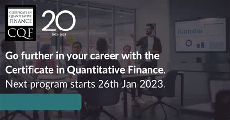 cqf institute  linkedin cqf quant finance career datascience