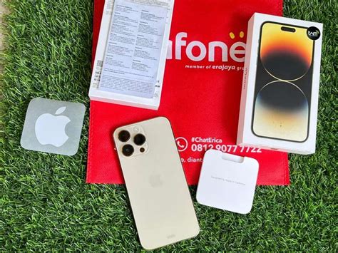 IPhone 14 Pro Max 128Gb Gold IBox Garansi Panjang Handphone 911132478