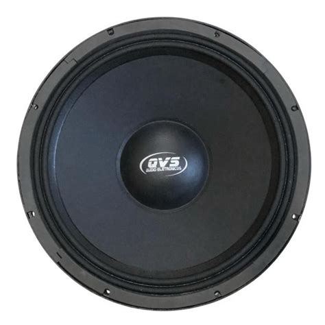 Alto Falante 18 Polegada 1000w RMS 18SUB1000 QVS Áudio Eletrônicos