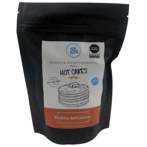Harina Para Hot Cakes De Avena Y Amaranto G WAREQUE