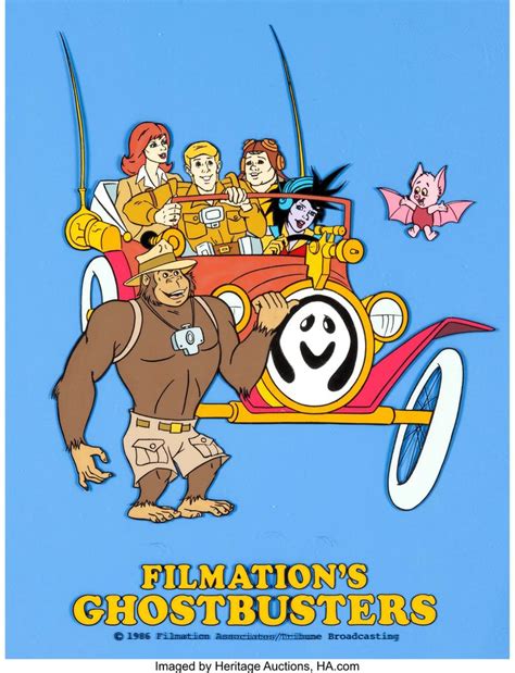 Filmation's Ghostbusters Publicity Cel (Filmation, 1986). ... | Lot ...