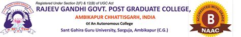 College Policies Rajeev Gandhi Pg College Ambikapur Distt