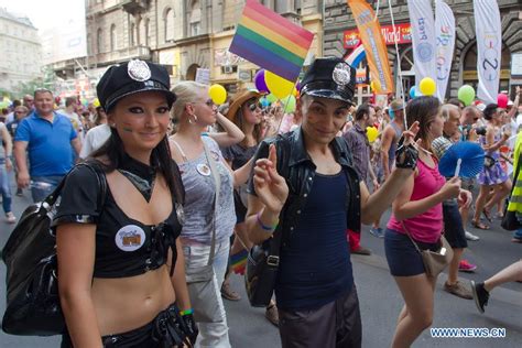 Gay Pride Parade Held In Hungary People S Daily Online