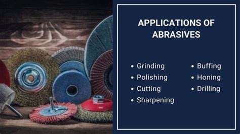 Abrasive Material Types & Industrial Applications of Abrasives ...