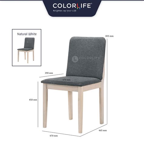 Color Life Dining Set 2 Chair In 1 Hino Ogive Zoro Jordan