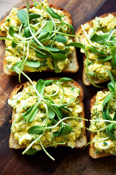 Avocado Egg Salad Toasts On Sourdough Alexandras Kitchen Bloglovin