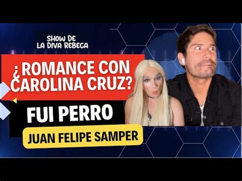 Juan Felipe Samper aclaró supuesto beso con Carolina Cruz en un evento