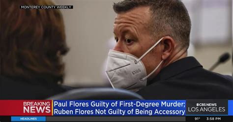 Jury Convicts Paul Flores Of Kristen Smart S Murder In 1996 Cbs Los Angeles