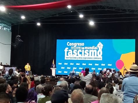 Concluye Hoy Congreso Mundial Antifascista En Venezuela Tercera