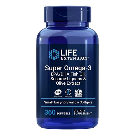 LIFE EXTENSION SUPER OMEGA-3 60S | Buy health products at Healthy U ...