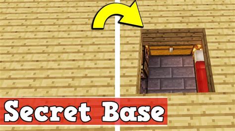 Wie Baut Man Eine Geheime Basis In Minecraft Minecraft Geheime Base