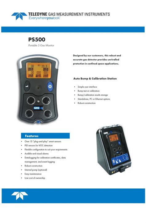 Gmi Ps Auto Bump Calibration Station Personal Safety Gas Monitors At