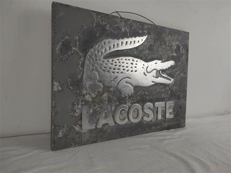 Lacoste Cartel Publicitario Hierro Fundido Forjado Catawiki