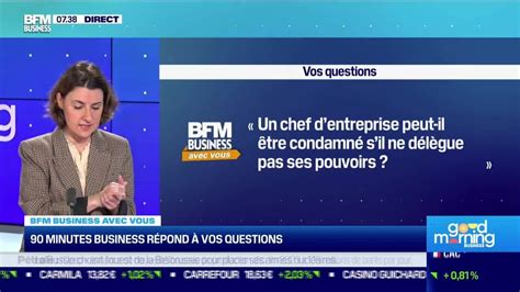 Bfm Business Avec Vous Un Chef D Entreprise Peut Il Tre Condamn S