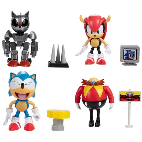 Sonic the Hedgehog 4-Inch Action Figures with Accessory Wave 5 Case of 6