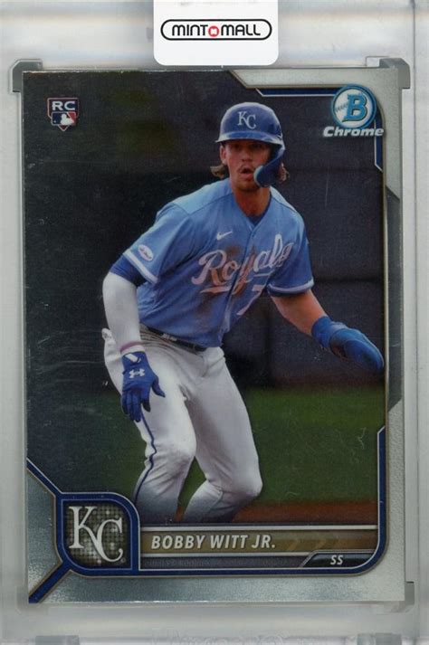 Mint Topps Bowman Chrome Kansas City Royals Bobby