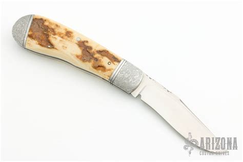 Trapper Mammoth Ivory Arizona Custom Knives