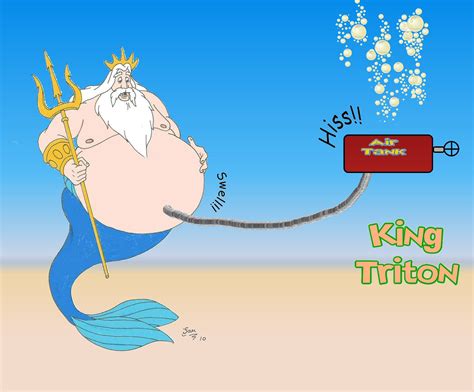 King Triton Gets Pumped By Beast72 On Deviantart