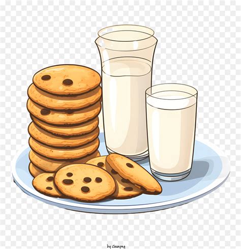 Biscuits Et Lait Les Cookies Lait PNG Biscuits Et Lait Les Cookies