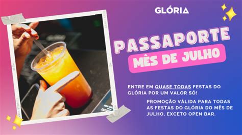 Passaporte Julho Entrada Em Todas As Festas Exceto Open Bar Em Porto