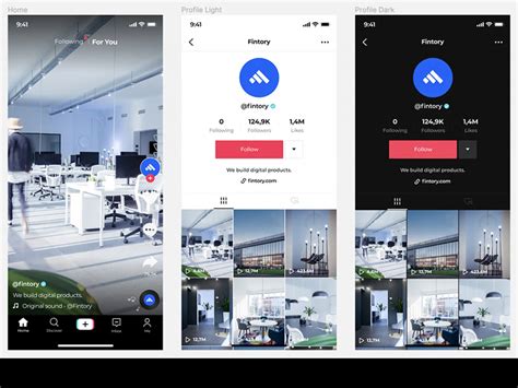 TikTok UI Kit Freebie For Figma And Adobe XD