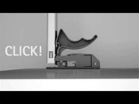 Мебельные направляющие квадро hettich - YouTube