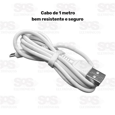 Carregador Portas Usb A Cabo Micro Usb V Altomex Al V