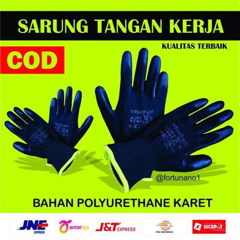 Sarung Tangan Kerja Safety Per Pasang Merk Comet Promaster Shima Dll