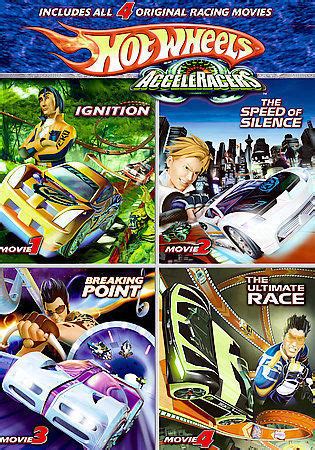 Buy Hot Wheels AcceleRacers Boxed Set DVD 2006 4 Disc Set Online EBay