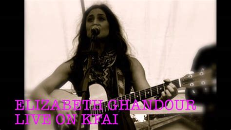 Elizabeth Ghandour Live On KFAI YouTube