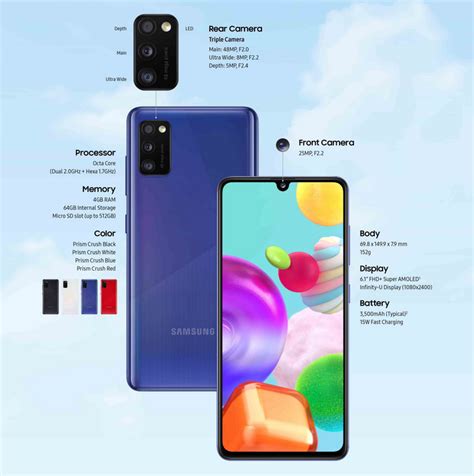 Galaxy А41 – впечатляващ дисплей и комбинация от камери | TechNews.bg