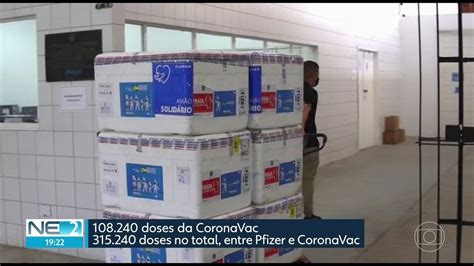 Pernambuco Recebe Doses Da Coronavac Para Imunizar Crian As De