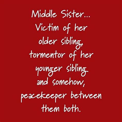 Middle Sister Definition