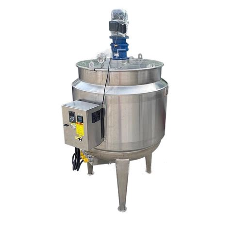 Hot Melt Glue Electric Heating Reactor Grease Coil Reactor Tank Stainless Steel Stirring Reactor