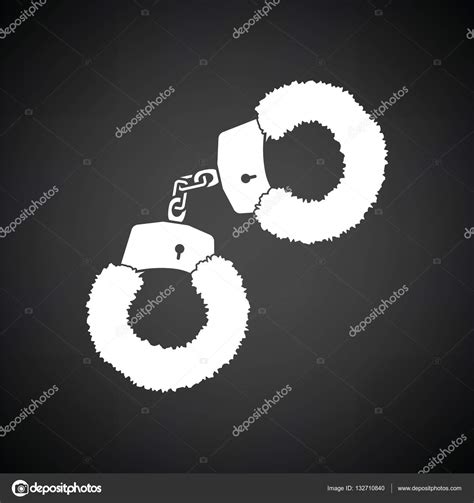 Sex Handcuffs With Fur Icon Stock Vector By Angelp