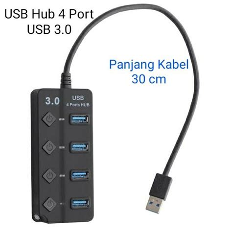 Jual Usb Hub Port Usb Saklar On Off Di Lapak Chronos Mart Bukalapak