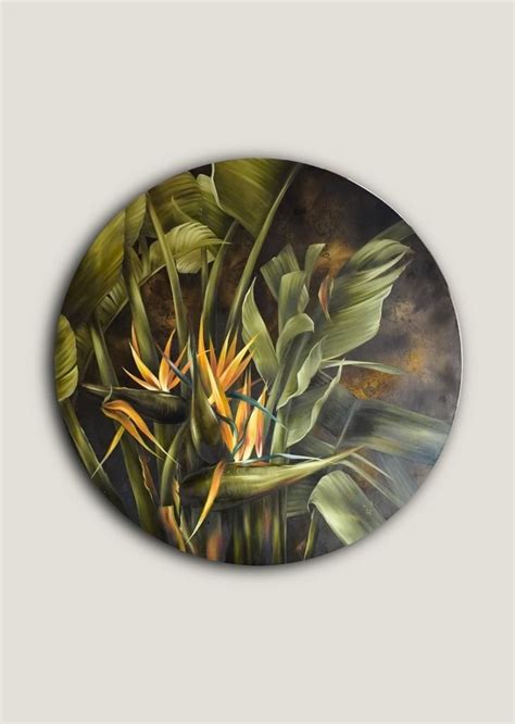 Bird of Paradise Painting