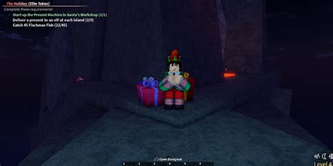 Roblox Fisch How To Complete Santa Elf Quest