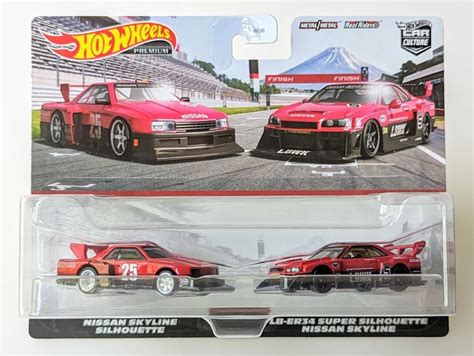 Hot Wheels Car Culture Nissan Skyline Silhouette Lbwk R Target Pack Lire Eur