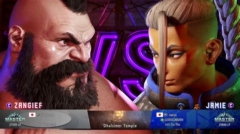 Street Fighter Itazan Zangief Vs Naruo Jamie Sf Ranked Match