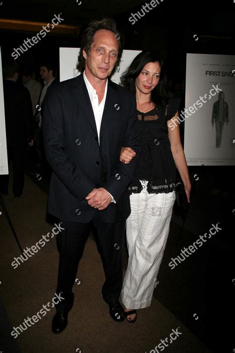 William Fichtner Wife Kymberly Editorial Stock Photo Stock Image