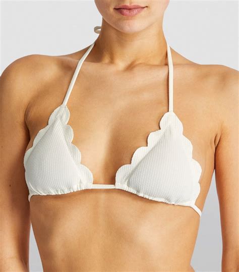 Womens Marysia White Broadway Bikini Top Harrods Us