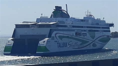 Tallink M S Megastar Leaving Helsinki Youtube