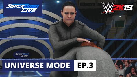 Wwe 2k19 Universe Mode Smackdown Live Ep 3 Royal Flush Youtube