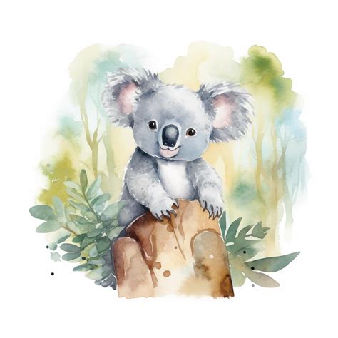 koala animal painting 8
